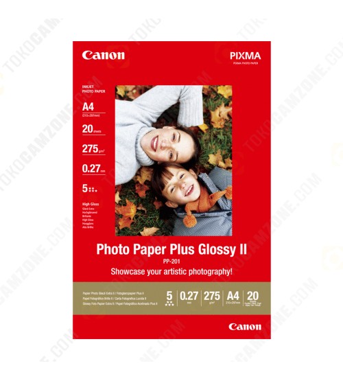 Canon Photo Paper Plus Glossy II PP-201/A4 (20 Sheets)